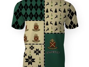 Jameson Merry Christmas And -3D Unisex T-Shirt - Image 1