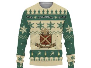 Jameson Merry Christmas Unisex Gift Fan-3D Sweatshirt - Image 1