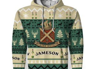 Jameson Shirts For Men With Vintage For Sale-3D Unisex Hoodie - Image 1