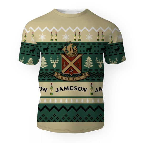 Jameson Shirts For Men With Vintage For Sale-3D Unisex T-Shirt - Image 1