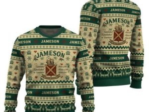 Jameson Snowing Ugly Christmas Sweater - Image 1