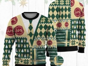 Jameson Tie Ugly Christmas Sweater - Image 1