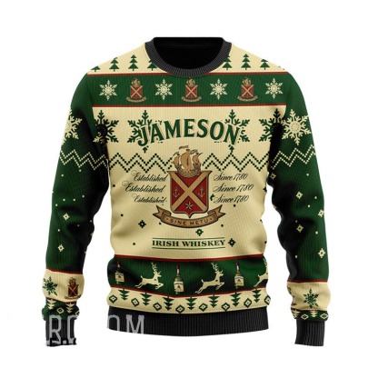 jameson ugly christmas sweater 1 Jameson Ugly Christmas Sweater - Image 1