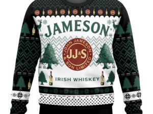 Jameson Ugly Christmas Sweater Holiday Gift - Image 1