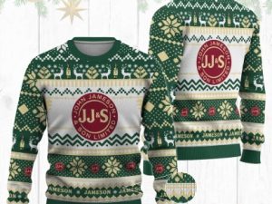 Jameson Ugly Christmas Sweater Present - Image 1