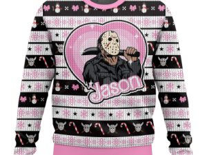 Jason Voorhees Friday The 13Th Ugly Christmas Sweater Xmas Gift - Image 1