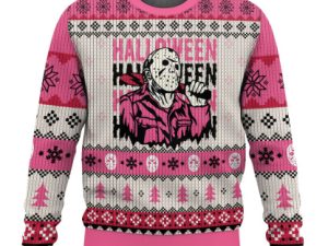 Jason Voorhees Ugly Christmas Sweater Unisex - Image 1