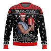 Jean Claus Van Damme Ugly Christmas Sweater - Image 1