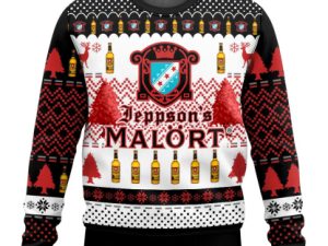 Jeppsons Malort Ugly Christmas Sweater - Image 1