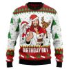 Jesus Birthday Boy Ugly Christmas Sweater Xmas Gift - Image 1