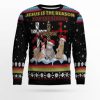 Jesus Is The Reason For The Season Cat Ugly Christmas Sweater - Image 1