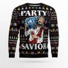 Jesuss Party Ugly Christmas Sweater - Image 1