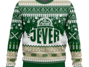 Jever German Beer Ugly Christmas Sweater - Image 1