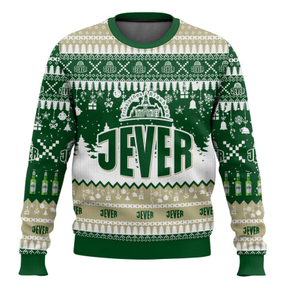jever german beer ugly christmas sweater 1 Jever German Beer Ugly Christmas Sweater - Image 1