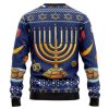Jewish Hanukkah Ugly Christmas Sweater - Image 2