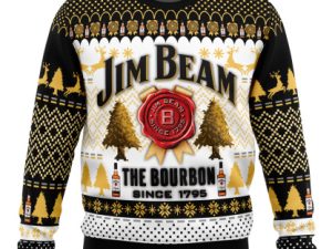 Jim Beam The Bourbon Ugly Christmas Sweater - Image 1
