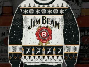 Jim Beam Ugly Christmas Sweater Holiday Gift Holiday Gift - Image 1