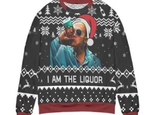Jim Lahey I Am The Liquor Ugly Christmas Sweater - Image 1