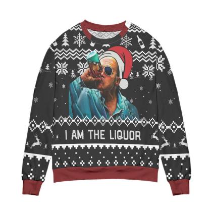 jim lahey i am the liquor ugly christmas sweater 1 Jim Lahey I Am The Liquor Ugly Christmas Sweater - Image 1