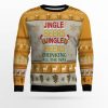Jingle Beer Ugly Christmas Sweater Holiday Gift - Image 1