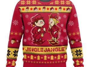 Jingle Jangle The Year Without A Santa Claus Ugly Christmas Sweater - Image 1