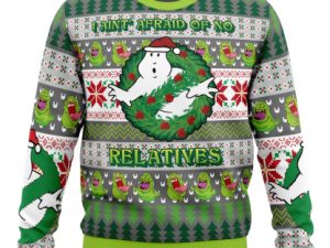 Jinglebusters Ghostbusters Ugly Christmas Sweater - Image 1