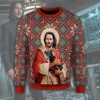 John Wick Funny Ugly Christmas Sweater - Image 1