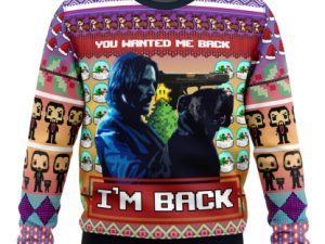 John Wick Ugly Christmas Sweater - Image 1