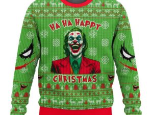 Joker Ugly Christmas Sweater - Image 1