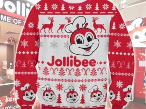 Jollibee Ugly Christmas Sweater - Image 1