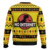 Jurassic Park No Internet Ugly Christmas Sweater - Image 2