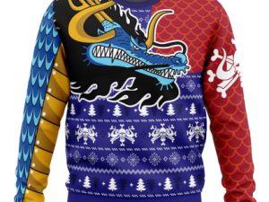 Kaido Dragon Op Pirates Ugly Christmas Sweater - Image 1
