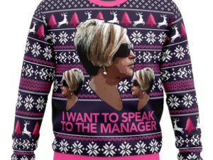 Karen Meme Ugly Christmas Sweater - Image 1