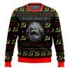 Karl Marx Im Dreaming Of A Red Ugly Christmas Sweater - Image 1