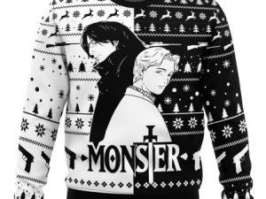 Kenzou And Johan Monster Ugly Christmas Sweater - Image 1