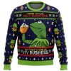 Kermit The Frog Ugly Christmas Sweater Holiday Gift - Image 1