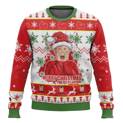 kevin mccallister ugly christmas sweater 1 Kevin Mccallister Ugly Christmas Sweater - Image 1