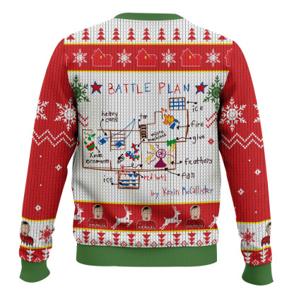 kevin mccallister ugly christmas sweater 2 Kevin Mccallister Ugly Christmas Sweater - Image 2