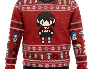 Kill La Kill Sprites Ugly Christmas Sweater - Image 1