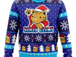 Kitty Claws Ugly Christmas Sweater - Image 1