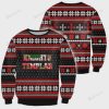 Knights Templar Christian Ugly Christmas Sweater Christmas Presents - Image 1
