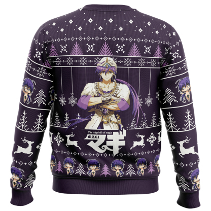 know your place you foolish weakling magi the labyrinth of magic ugly christmas sweater 2 Know Your Place You Foolish Weakling Magi The Labyrinth Of Magic Ugly Christmas Sweater - Image 2