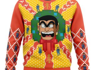 Kochikame Tokyo Beat Cops Ugly Christmas Sweater - Image 1
