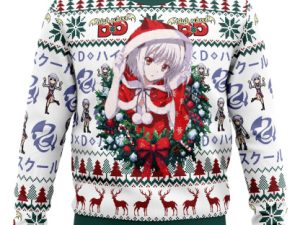 Koneko Tojo Christmas High Schoo Dxd Ugly Christmas Sweater - Image 1