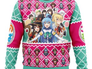 Konosuba Ugly Christmas Sweater - Image 1