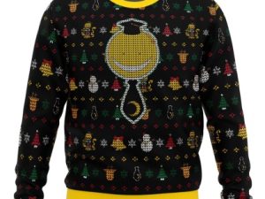 Koro Sensei Assassination Classroom Ugly Christmas Sweater - Image 1