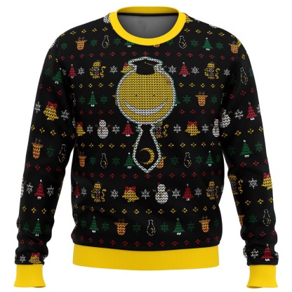 koro sensei assassination classroom ugly christmas sweater 1 Koro Sensei Assassination Classroom Ugly Christmas Sweater - Image 1