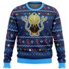Koro Sensei Tentacles Assassination Classroom Ugly Christmas Sweater - Image 1