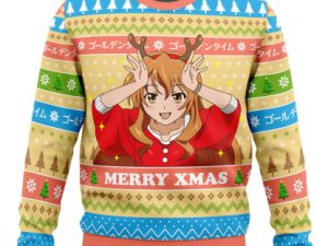 Kouko Golden Time Ugly Christmas Sweater - Image 1