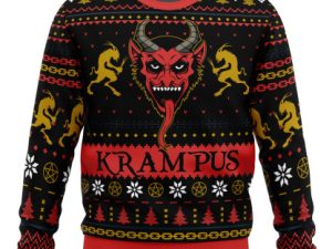 Krampus Krampus Ugly Christmas Sweater - Image 1
